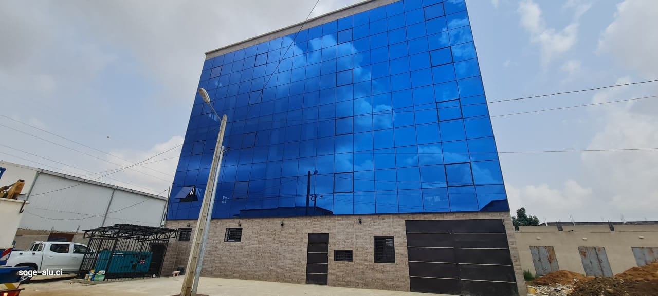 Illustration du service Mur rideau